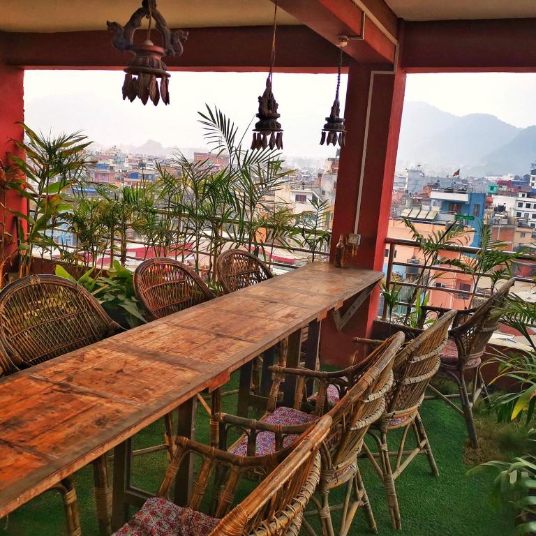 山景或在酒店看到的山景