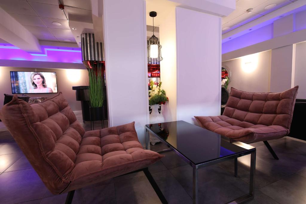 Posezení v ubytování Miami Beach Hotel Tel Aviv