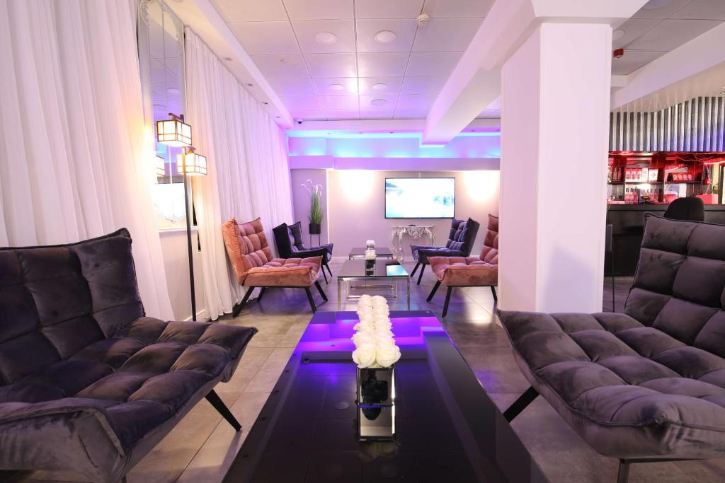 Posezení v ubytování Miami Beach Hotel Tel Aviv