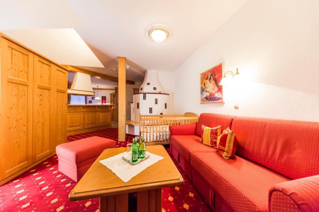 Posezení v ubytování Landhotel Timmerer