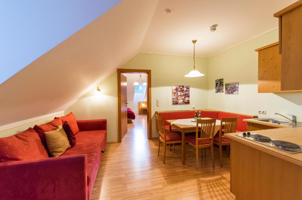 Posezení v ubytování Landhotel Timmerer