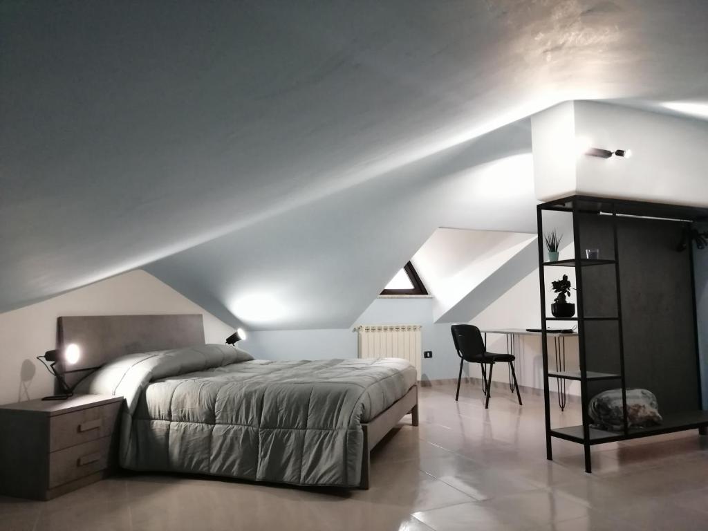 Postel nebo postele na pokoji v ubytování Kalispéra B&B