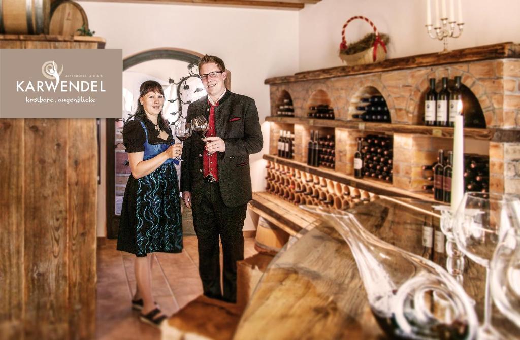 Hosté ubytování Alpenhotel Karwendel -Adults only-