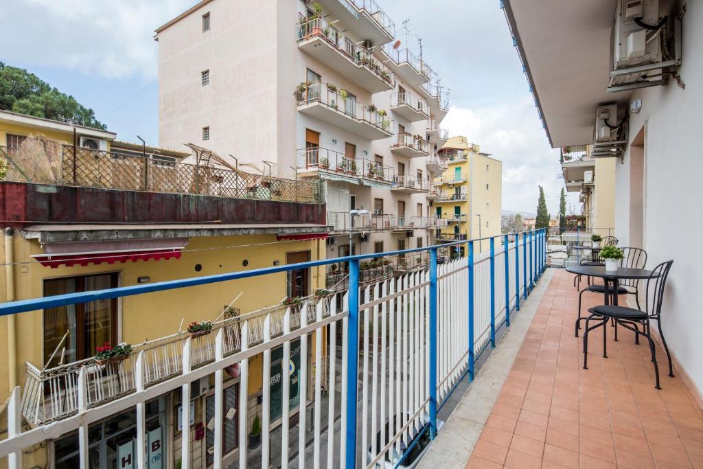 Balkón alebo terasa v ubytovaní Pompei Centrum