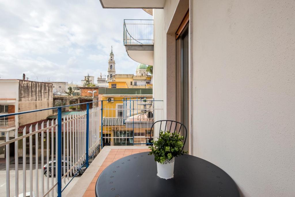 Balkón alebo terasa v ubytovaní Pompei Centrum