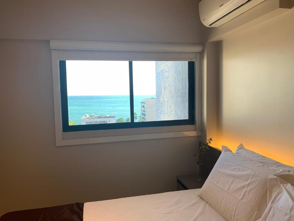  LUXO COM VARANDA E VISTA PARA PRAIA PONTA VERDE apt 1406
