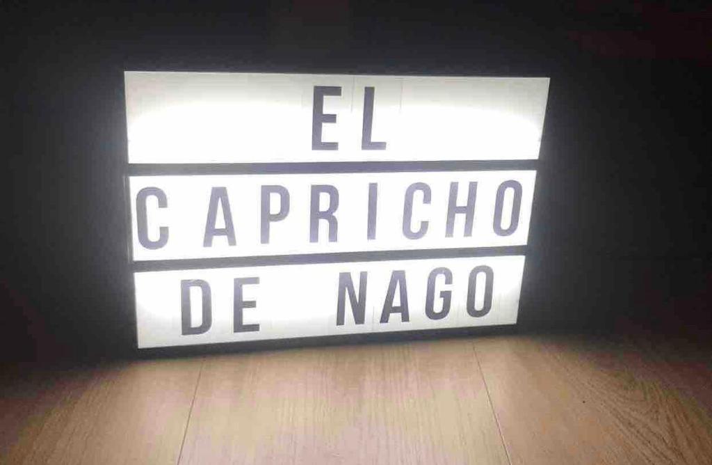 a sign that says el cevillo de nacao at EL CAPRICHO de NAGORE - Lic UAT678 in Pamplona