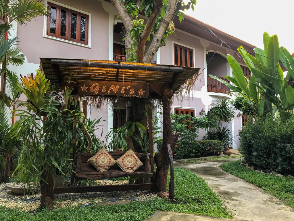 Zahrada ubytování Ginis Beach Resort