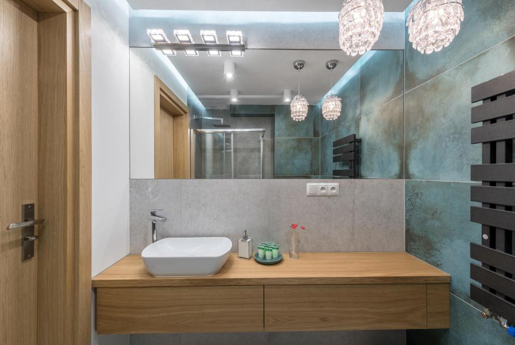 Kúpeľňa v ubytovaní Osada Gubałówka na Polanie Pająkówka & SPA