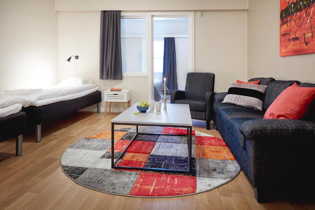 Posezení v ubytování Hotell Vesterhavet