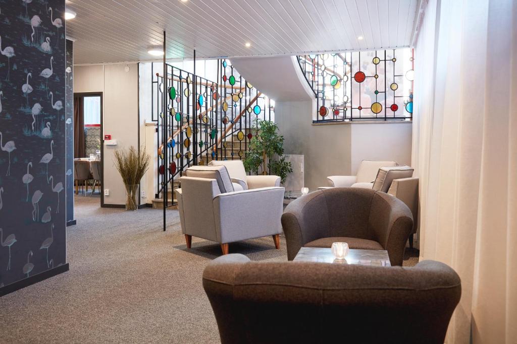 Posezení v ubytování Hotell Vesterhavet