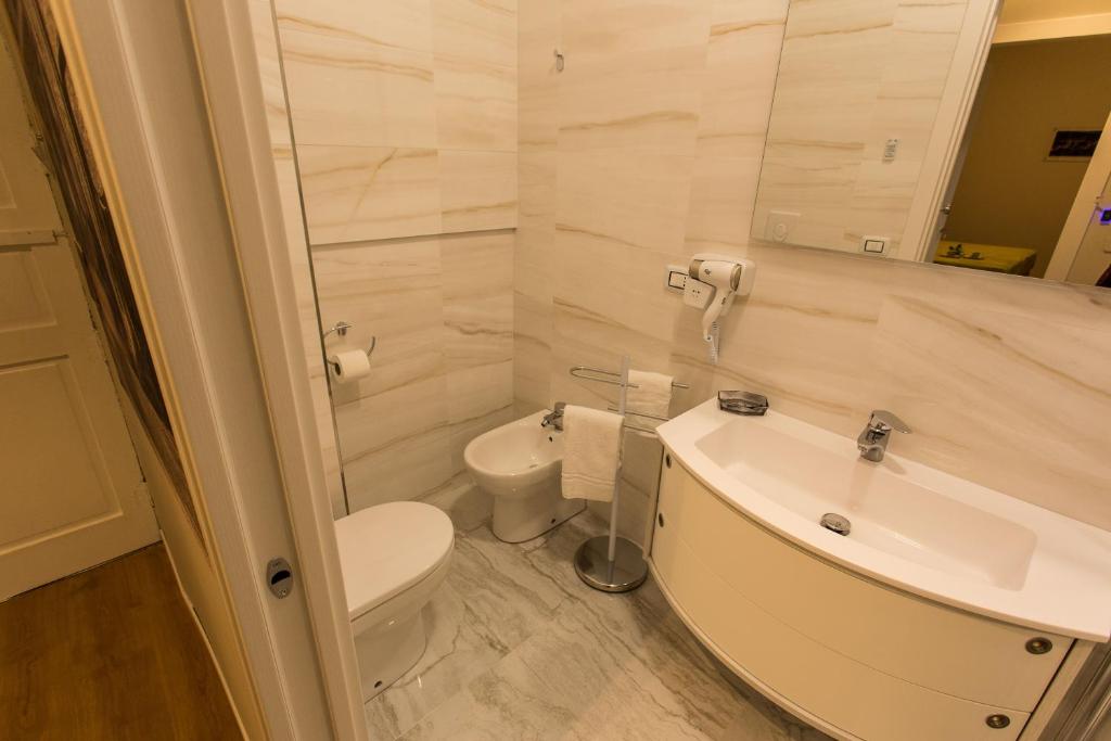 Kúpeľňa v ubytovaní Le Affacciate Bruzie Home Guest House