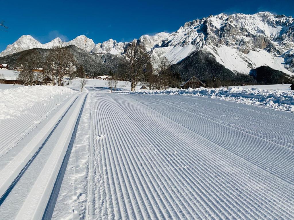 Bergkristallhaus v zime