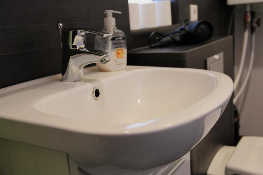 Koupelna v ubytování Egilsstaðir 1 Guesthouse