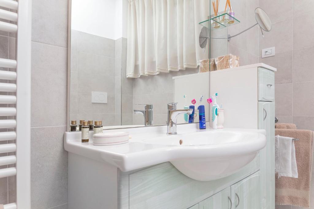 Koupelna v ubytování B&B ALLE SCALETTE