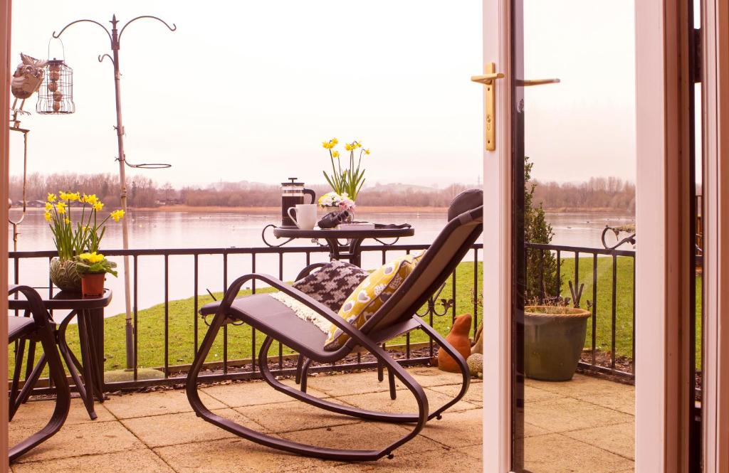 Balkón nebo terasa v ubytování Keer lodge - Pine Lake Resort