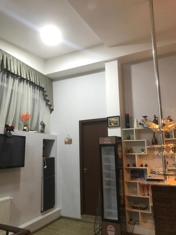 TV a/nebo společenská místnost v ubytování Appartment in heart of tbilisi