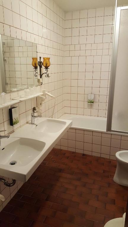 Koupelna v ubytování Mama Muh Self-Check-in