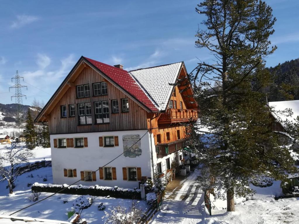 Mühlnerhof Familie Gruber v zimě