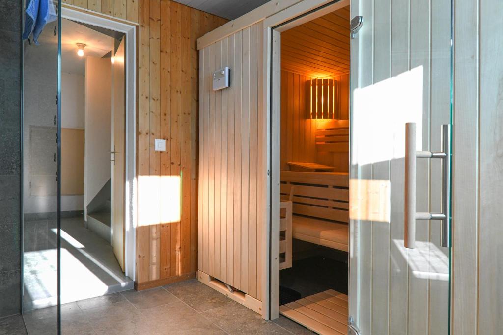 Koupelna v ubytování Haus Sonnboden