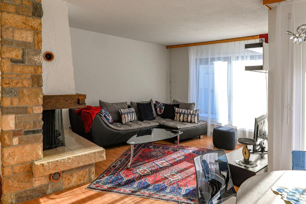 Posezení v ubytování Haus Sonnboden