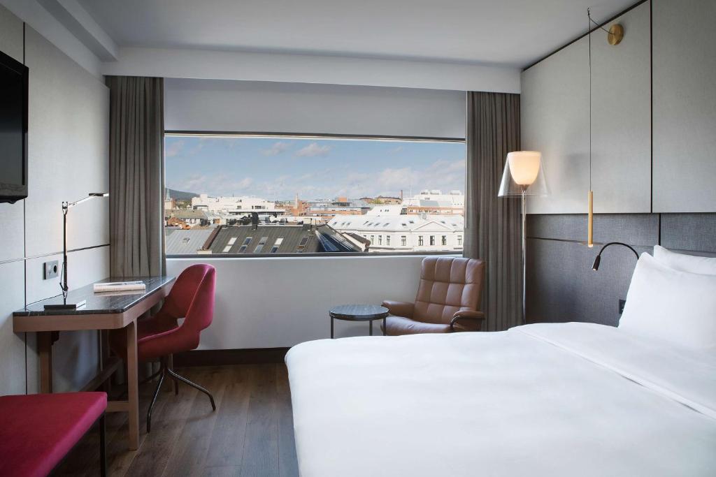 Radisson Blu Scandinavia Hotel, Oslo - Sala Premium Con Vista Sulla Città