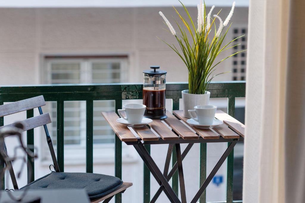 A balcony or terrace at Kleio by Heloni Apartments