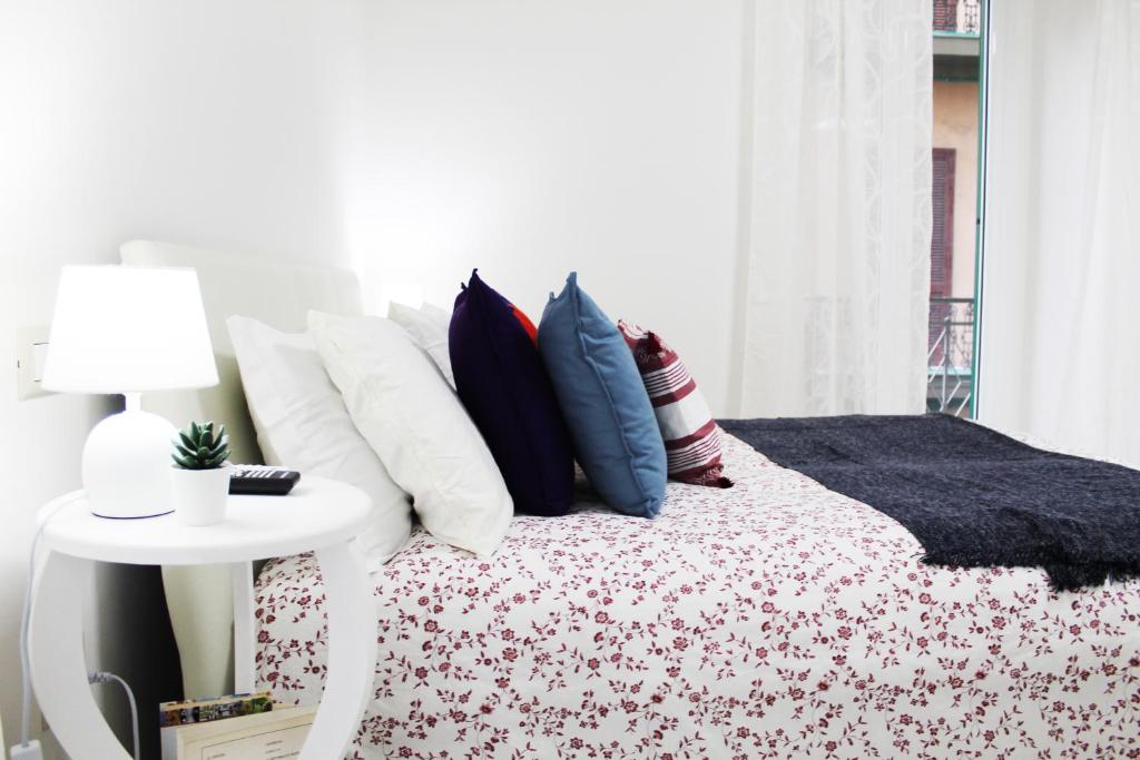 Posteľ alebo postele v izbe v ubytovaní Conforti Apartment