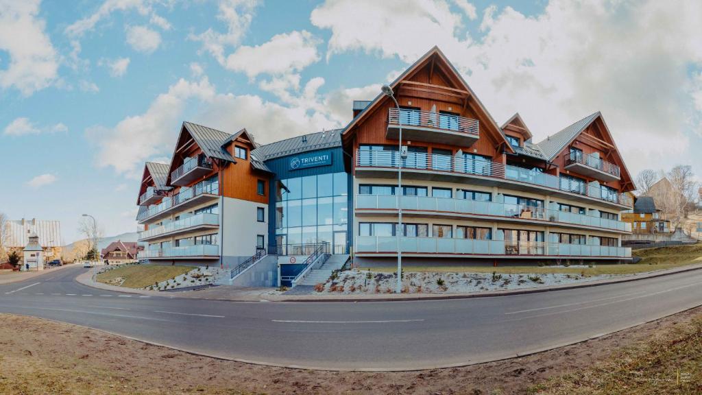 Budova, v ktorej sa apartmán nachádza