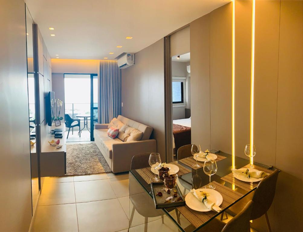  LUXO COM VARANDA E VISTA PARA PRAIA PONTA VERDE apt 1406