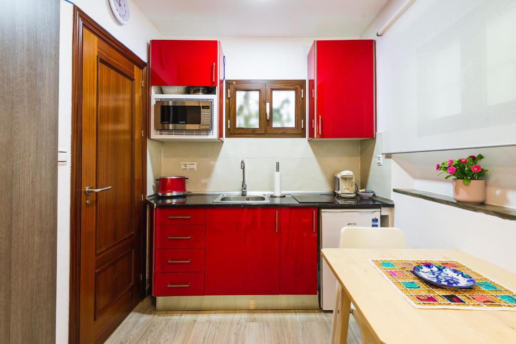 Kuchyň nebo kuchyňský kout v ubytování Apartamento San Matías bajo Casco Histórico