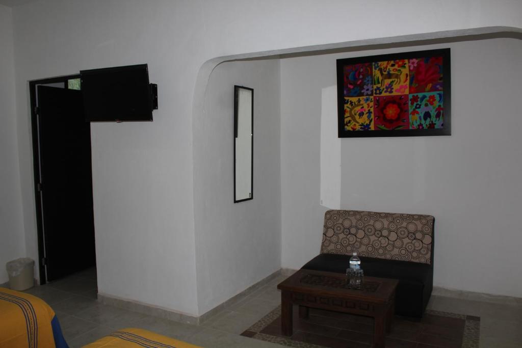 Posezení v ubytování Hotel Casona Margot