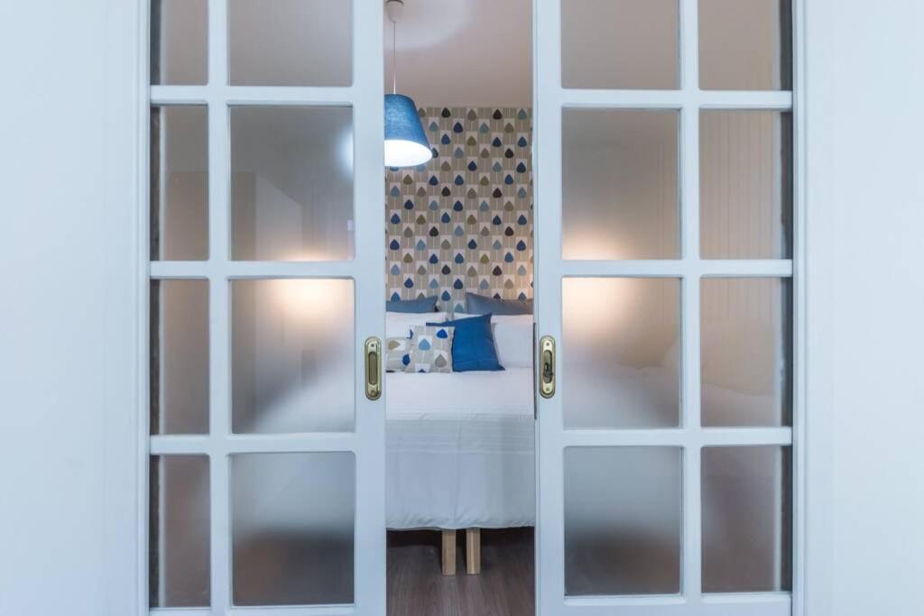 Postel nebo postele na pokoji v ubytování Domus Colli Albani