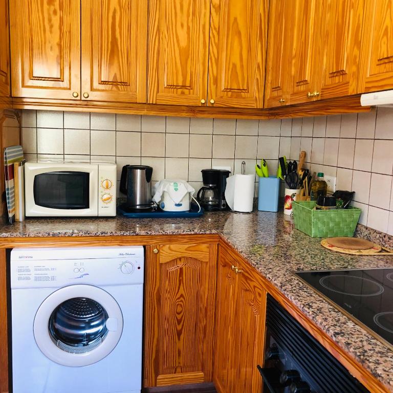 Kuchyň nebo kuchyňský kout v ubytování Casa Camino Tamadaba