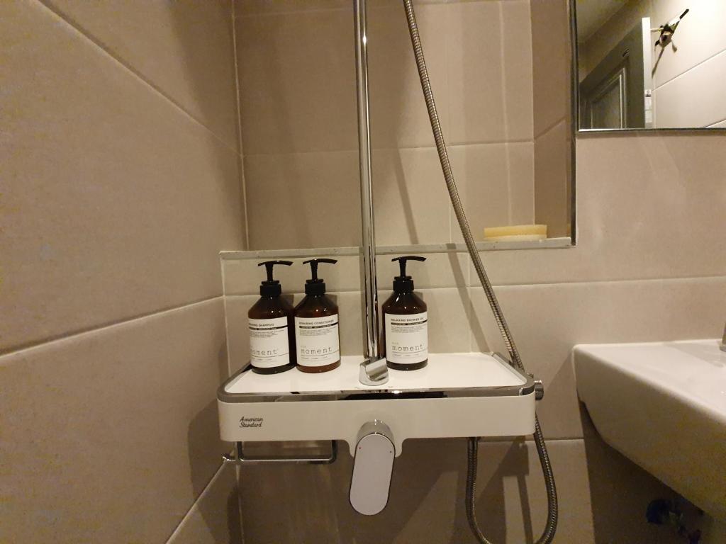 Koupelna v ubytování Browndot hotel songtan