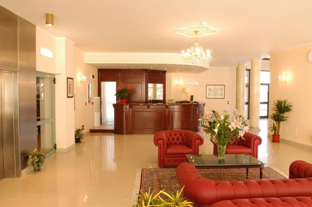 Posezení v ubytování Pilgrim's Hotel