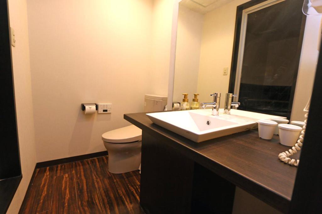 Koupelna v ubytování Hotel 3 O'Clock Tennoji