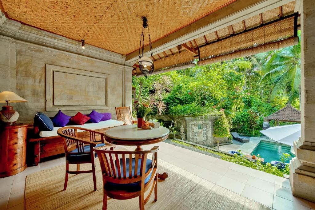 Zahrada ubytování Kebun Indah Ubud