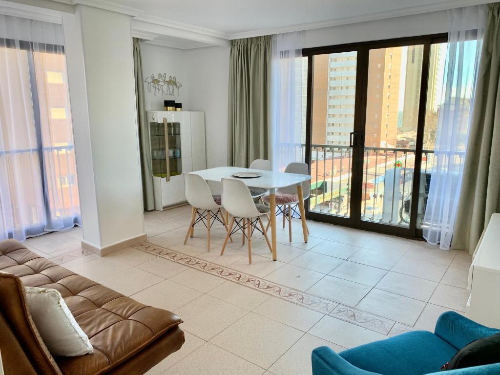 Posezení v ubytování Playa de Levante Sea View Apartment
