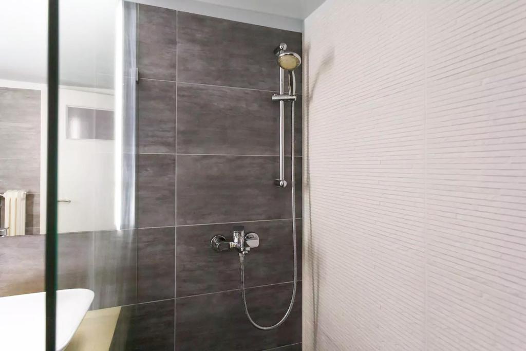 A bathroom at Athens Vintage Apartments - Pagrati
