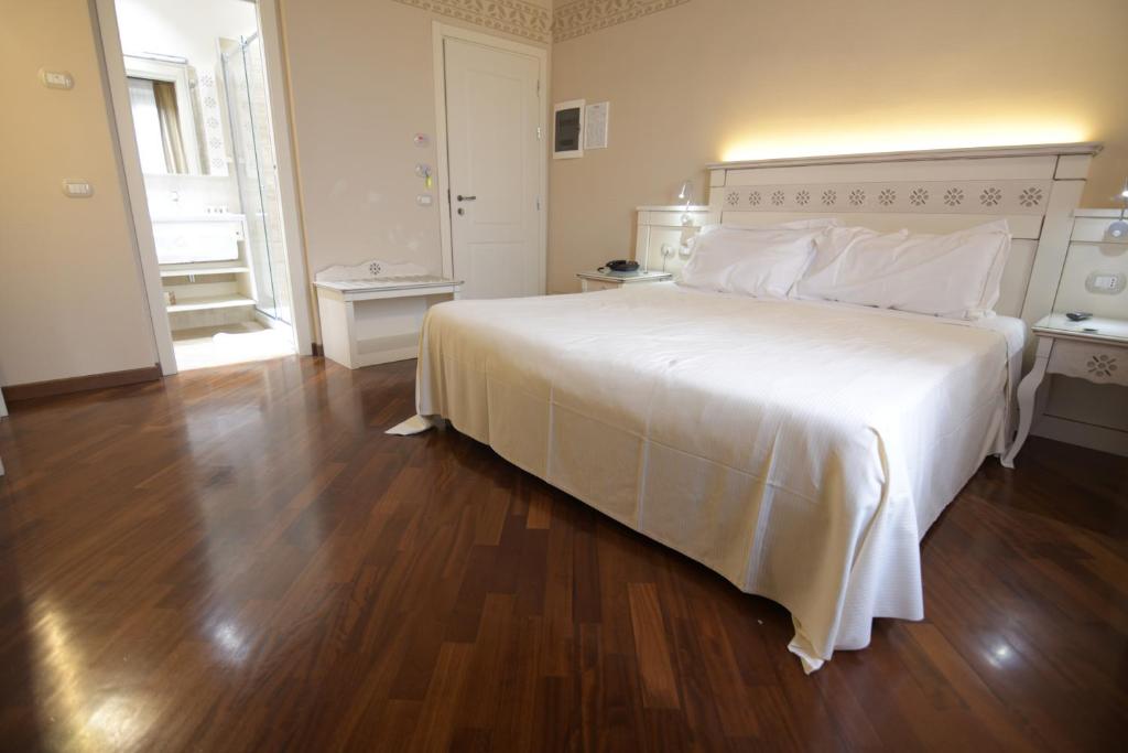 Cama o camas de una habitación en Hotel Sesmones