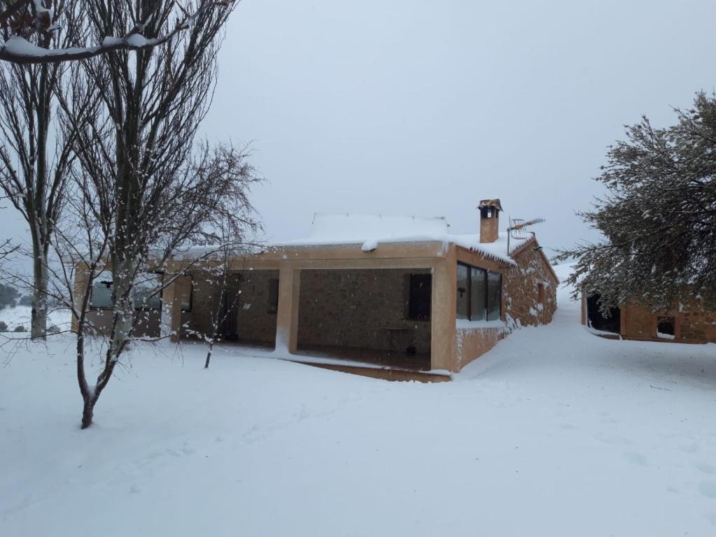 FINCA LA FOIA EL POU v zimě