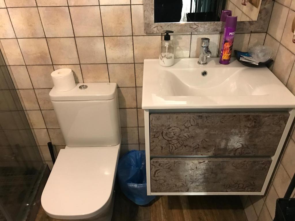 Kúpeľňa v ubytovaní La posada del Cani