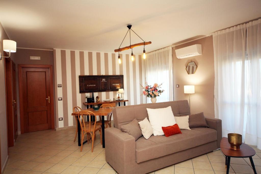 Posedenie v ubytovaní B&B Capuam Vetere Accommodation