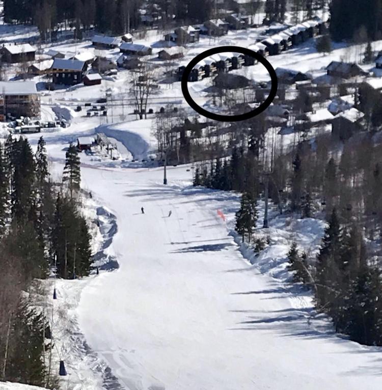 Jarvso House. Ski In / Ski Out. talvel