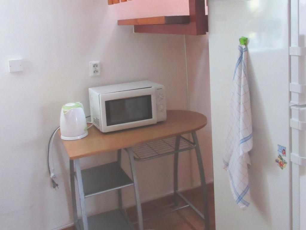 Kuchyň nebo kuchyňský kout v ubytování Apartmany Jaruska