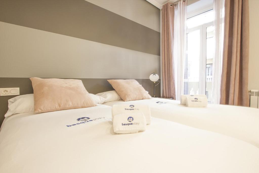 Posteľ alebo postele v izbe v ubytovaní Gerezi - Basque Stay