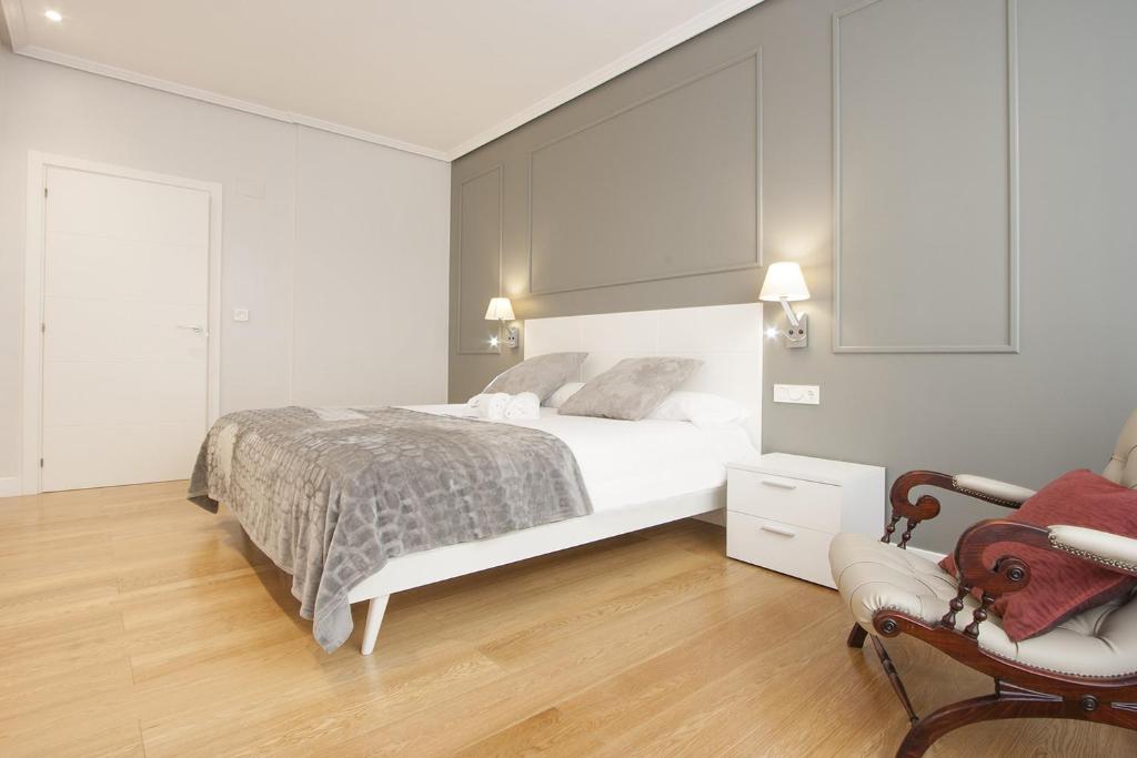 Posteľ alebo postele v izbe v ubytovaní Gerezi - Basque Stay