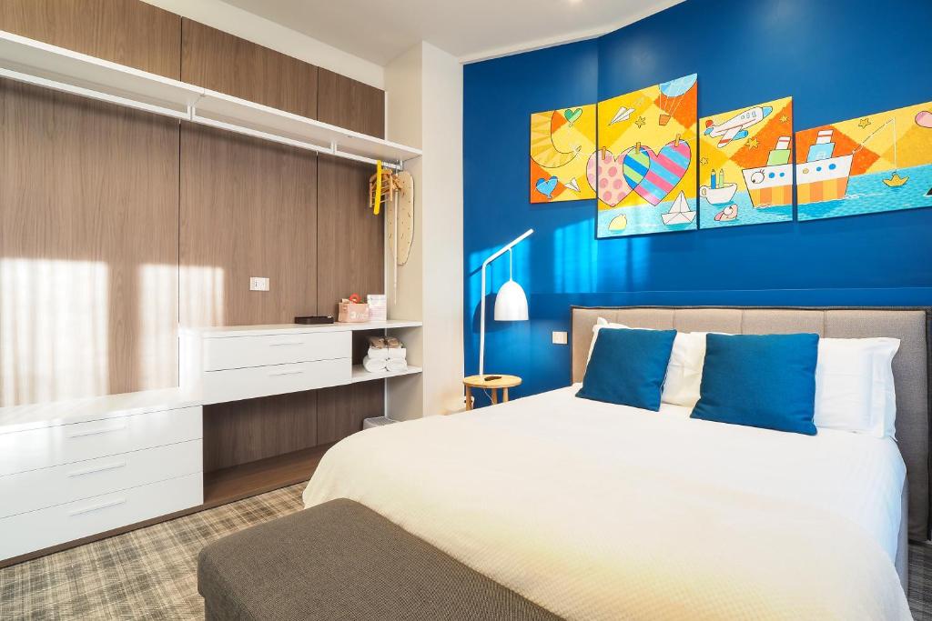 Postel nebo postele na pokoji v ubytování Moscova Luxury B&B
