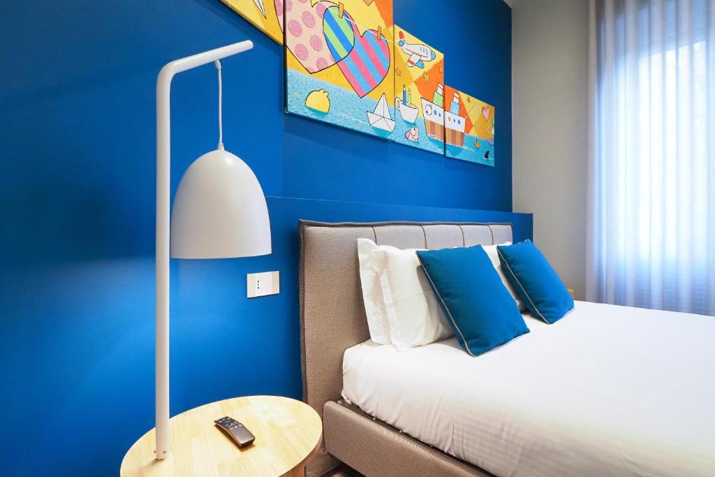 Postel nebo postele na pokoji v ubytování Moscova Luxury B&B